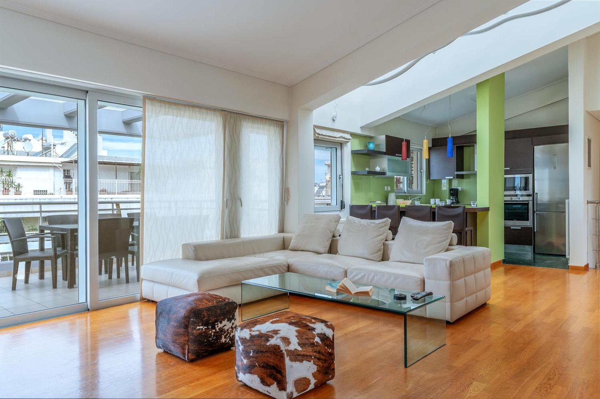 Elvita Athens Sea View Maisonette المظهر الخارجي الصورة